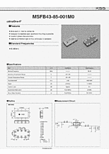 DataSheet MSFB43-85-001M0 pdf